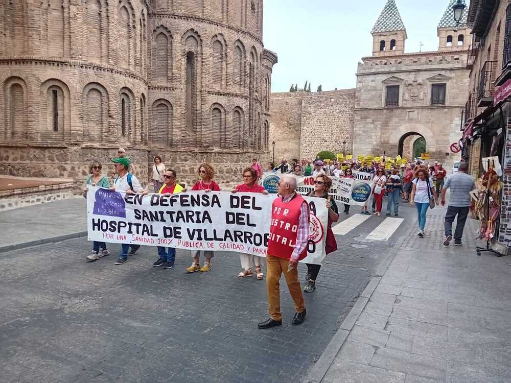 El abandono sanitario movilizó a unos 500 activistas en Toledo