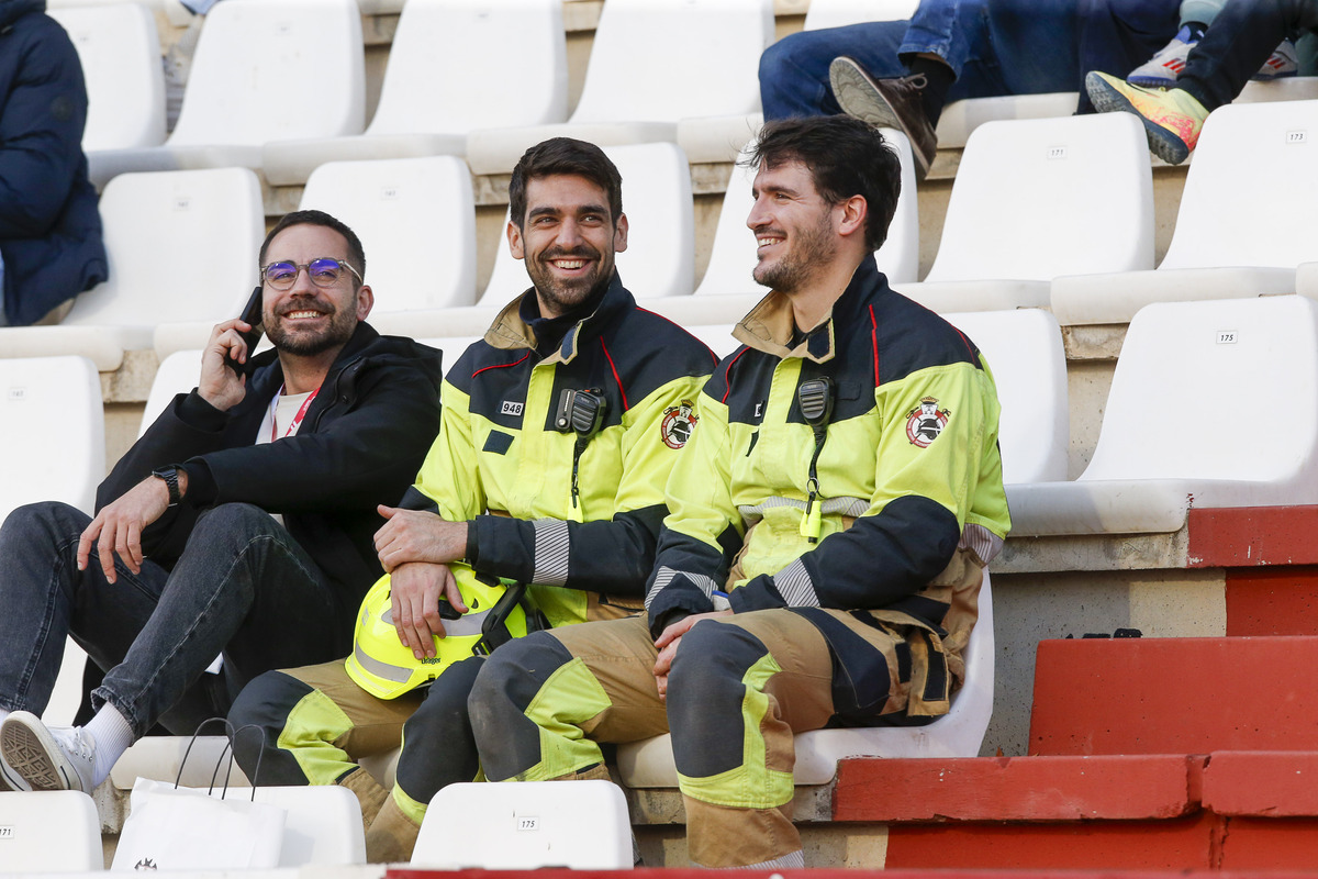 Un momento del partido disputado en el Carlos Belmonte  / JOSÉ MIGUEL ESPARCIA