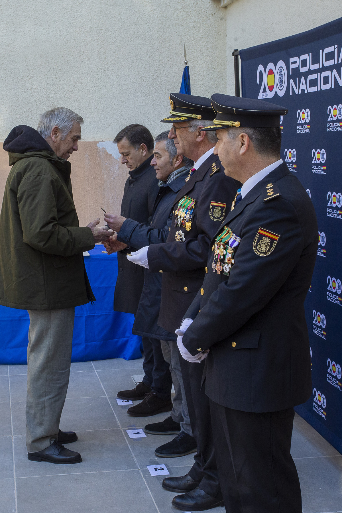 La Policía Nacional cerró la celebración de su 200 aniversario  / JOSÉ MIGUEL ESPARCIA