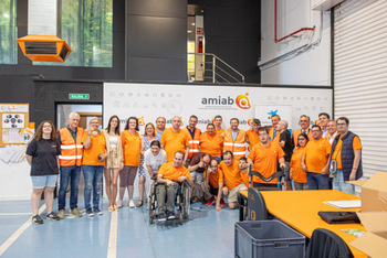 Amiab recibe el apoyo de la Fundación “la Caixa”