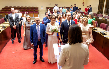 Los matrimonios caen un 4,7% en la provincia en 2023