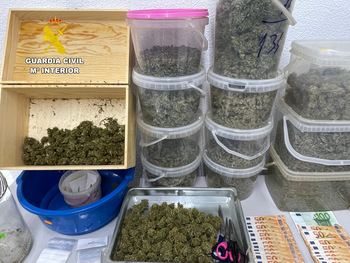 Desarticulan un punto de venta de drogas en Villarrobledo