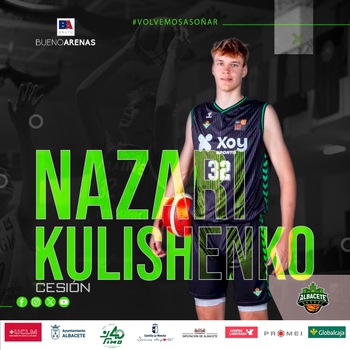 Nazarí Kulishenko cierra la plantilla del Albacete Basket