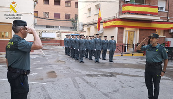 La Comandancia recibe a 17 nuevos alumnos en prácticas