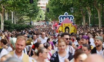 Multitudinaria Cabalgata para abrir la Feria