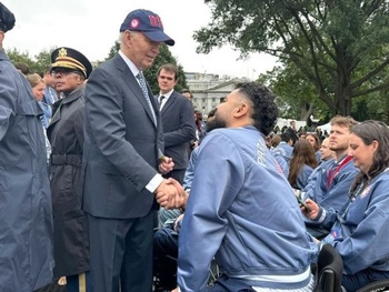 Jorge Salazar visitó la Casa Blanca