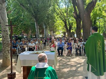 Los vecinos de San Pablo celebraron la misa en honor al patrón