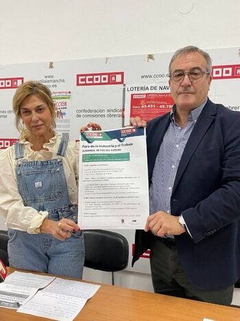 Comisiones organiza en Almansa un Foro de Industria y Trabajo