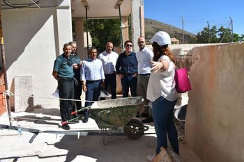 Las obras en el cuartel de Nerpio avanzan a buen ritmo