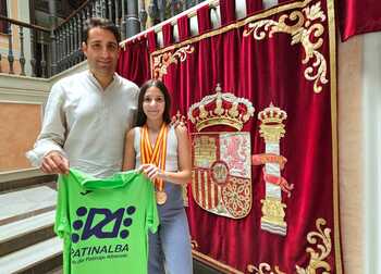 La Diputación felicitó a Andrea Valenciano por sus medallas