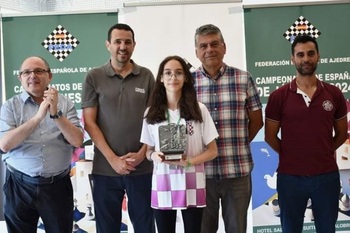 Sara El Ammari se proclamó subcampeona de España de ajedrez