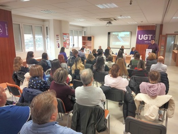 UGT organiza unas jornadas sobre la violencia contra la mujer