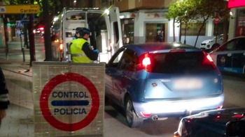 La Policía Local detecta a un conductor ebrio