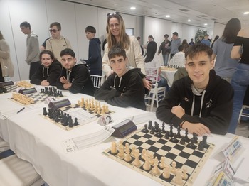 Almansa compitió en el Campeonato de España de Ajedrez Sub-18