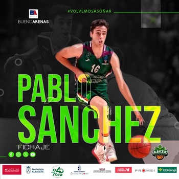 Pablo Sánchez se incorpora al Albacete Basket