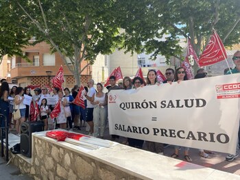 La plantilla de Quirón Salud decide mantener la huelga