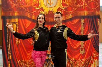 Las galas Dulcinea y Sancho Panza abren el festival del circo