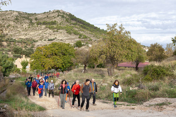 Carcelén fue el escenario de una nueva Ruta de Senderismo