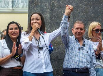 María Corina Machado y Edmundo González, premio Sajarov