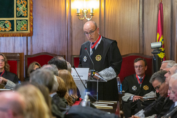 El presidente de la Audiencia destaca la sobrecarga de trabajo