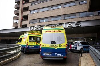 Trasladan al Hospital a una niña atropellada en Villapalacios