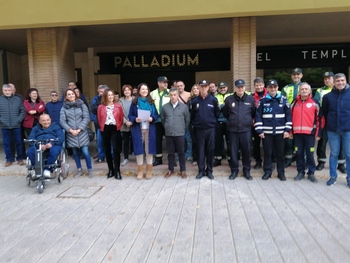 Un minuto de silencio por los ocho fallecidos en accidentes