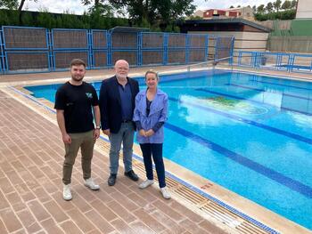 La Junta cofinancia varias obras en la piscina de Pozo Lorente