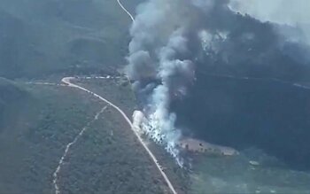 Declaran extinguido el incendio forestal en Hellín