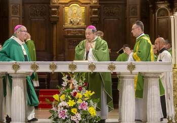 El nuncio en España acompaña a la Diócesis por sus 75 años