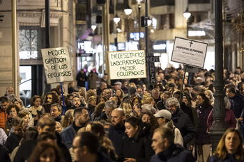 Nueva protesta de sanitarios contra los recortes de personal