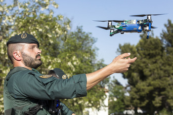 La Guardia Civil sigue con la búsqueda con drones en Letur