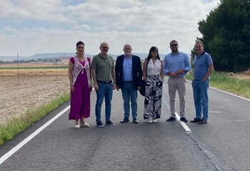 Reparan el firme de la carretera de Pozo Cañada a Pozohondo