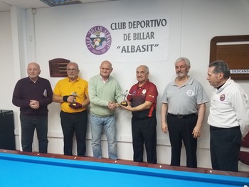 Ginés Marchante ganó el Open de Castilla-La Mancha de billar