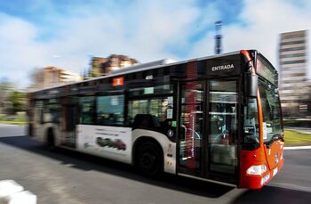 La cifra de viajeros del autobús urbano sube un 25,7% en 2023