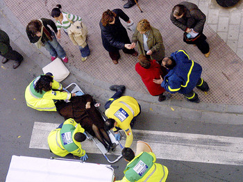 El 23% de las víctimas de accidentes de tráfico son peatones