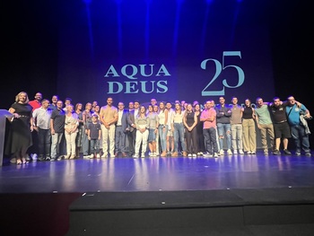 Saúl Craviotto protagoniza una charla de Aquadeus