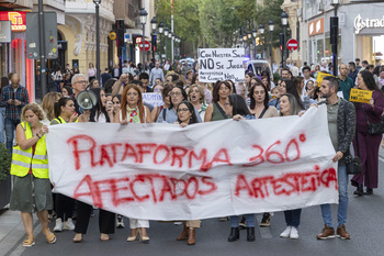 Piden que se reparen los daños por el cierre de Artestética