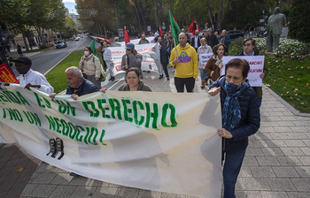 La vivienda lleva la lucha de clases a la Plaza del Altozano