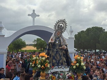 La Patrona vuelve a su santuario