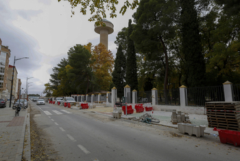 La obra en la carretera de Barrax estará antes de cerrar 2024