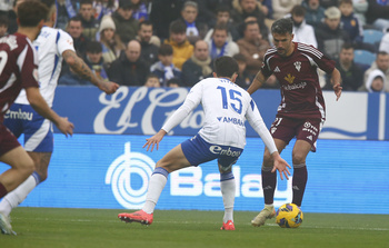 Un gol de Quiles de penalti doblegó al Zaragoza