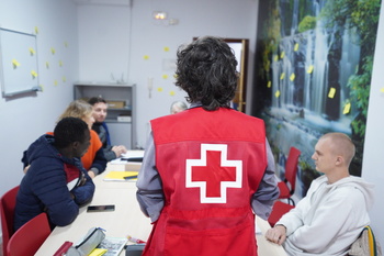Cruz Roja lleva atendidas a más de 72 personas refugiadas