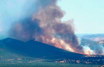 El incendio de Argamasilla pasa a nivel 1 por el humo