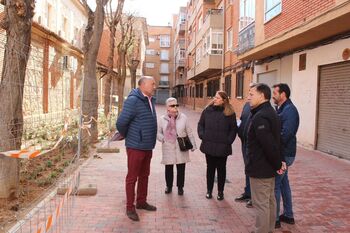 Avanzan las obras de mejora en calles del barrio del Pilar