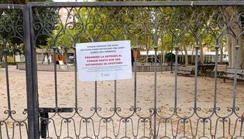 Cierran parques de la ciudad por el aviso de fuertes vientos