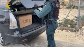 La Guardia Civil interviene 35 kilos de hachís en Chinchilla