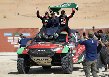 Yazeed Al-Rajhi campeón del Dakar 2015